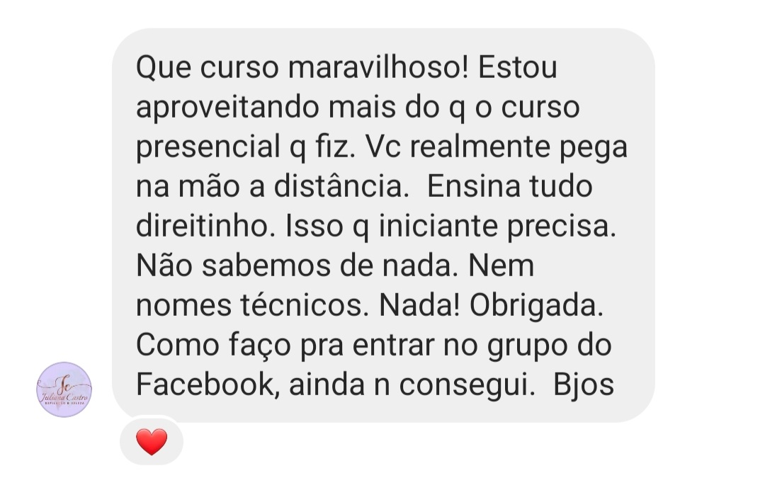 Depoimento sobre o curso de extensão cílios distribuído pela Avas Estética é bom - #3